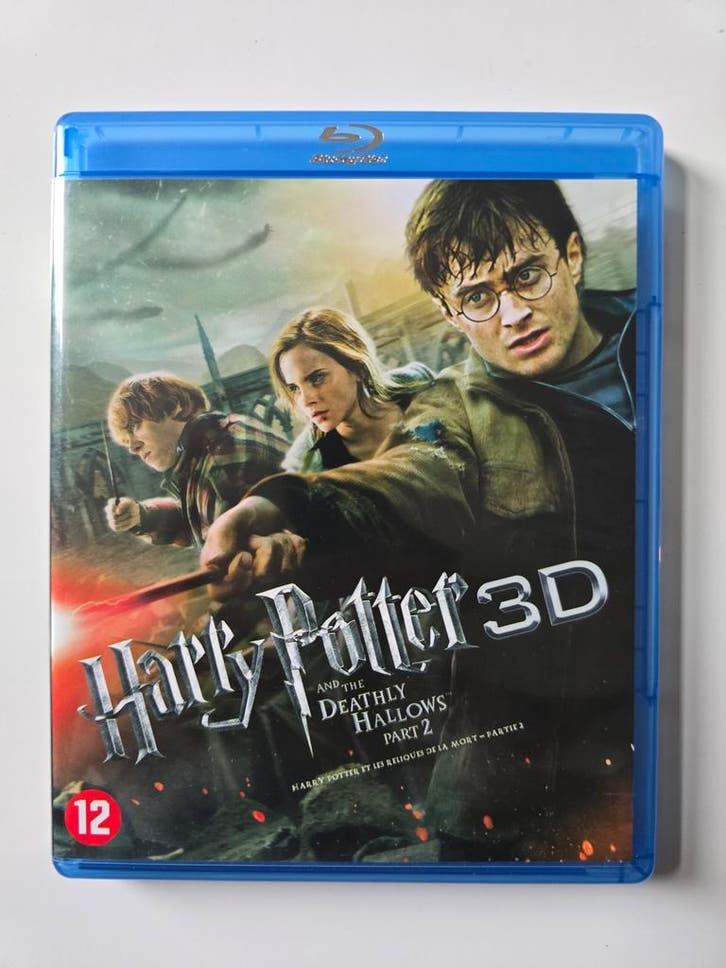 HARRY POTTER AND THE DEATHLY HALLOWS PART 2 (3D + 2D), Cd's en Dvd's, Blu-ray, Gebruikt, Verzenden