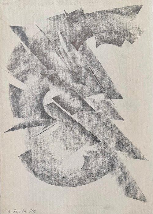 Vladimir Yakoubovitch - Composition, Antiek en Kunst, Kunst | Schilderijen | Klassiek