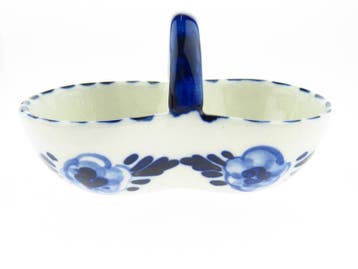 Peper en zout bakje - Delfts Blauw, Verzenden, Gebruikt