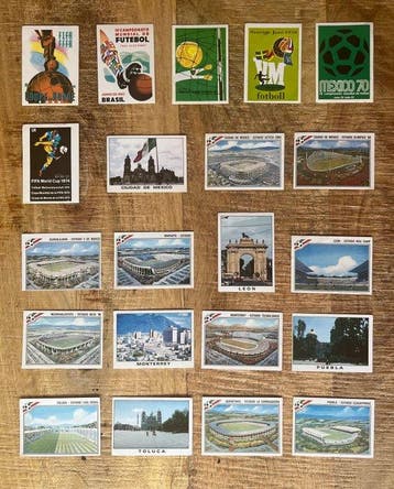 1986 Panini Estadios, ciudades y carteles - 21 Sticker -, Nieuw