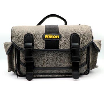 Nikon speciale en authentieke schouder tas grijs Cameratas, Audio, Tv en Foto, Fotocamera's Analoog, Nieuw