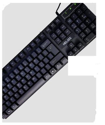 HELIOS HMK002 Toetsenbord – 104 Toetsen – QWERTY Engels –, Ophalen of Verzenden, Nieuw