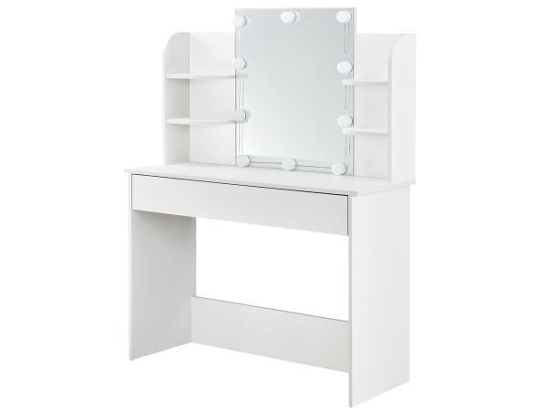 Veiling - Schminktafel / kaptafel Bella - Wit, Huis en Inrichting, Tafels | Kaptafels