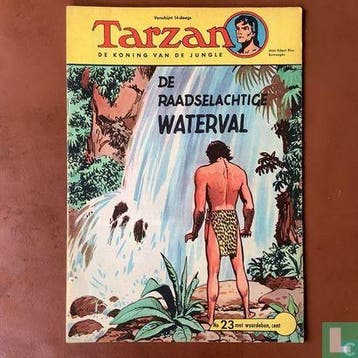 Tarzan - De raadselachtige waterval - 1961, Eén comic, Maxon, Rex., Verzenden, Europa