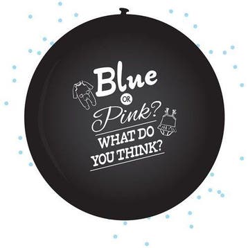 Gender Reveal Ballon Jongen, Verzenden, Nieuw, Feestartikel