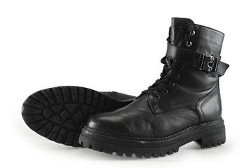 Lina Locchi Biker boots in maat 41 Zwart, Lina Locchi, Verzenden, Zwart, Overige typen