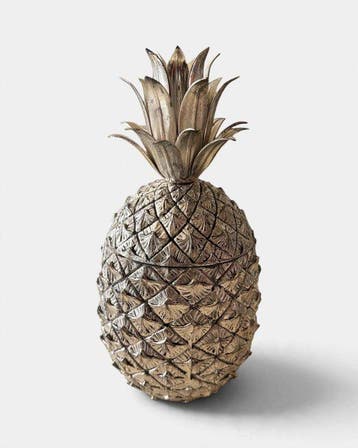 Mauro Manetti - Ijsemmer - Ananas - Aluminium - ijsemmer