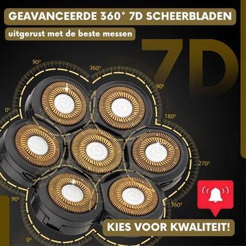 2dekans | 6-in-1 Scheerapparaat Mannen – Trimmer -, Ophalen of Verzenden, Zo goed als nieuw