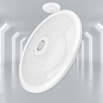 LED Plafondlamp met Sensor + Dag en Nacht Sensor - Brinton, Ophalen of Verzenden, Nieuw, Metaal