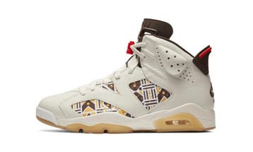 Jordan 6 Retro Quai 54 Sail Brown (2020), Nieuw