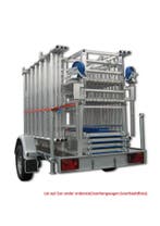 Steigeraanhangwagen PLTB 1350.251x150 Plateauwagen, Ophalen of Verzenden, Nieuw