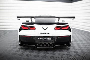 Maxton Carbon Spoiler met beugels Chevrolet Corvette, Verzenden