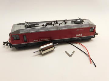 Micromotor NH024 Kato RhB GE 4/4 III, Overige merken, Gelijkstroom, Verzenden, Overige typen