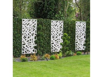 Veiling - 3x Composiet terrasscherm Kerplunk 180x90cm, Tuin en Terras, Nieuw
