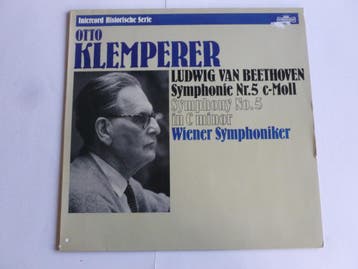 Beethoven - Symphonie 5 / Wiener Symp. Otto Klemperer (LP), Ophalen of Verzenden, Zo goed als nieuw