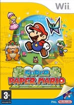 Super Paper Mario (Wii Games), Spelcomputers en Games, Ophalen of Verzenden, Zo goed als nieuw