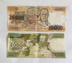 Portugal. - 5000, 10 000 Escudos - 1988/1989 (Zonder