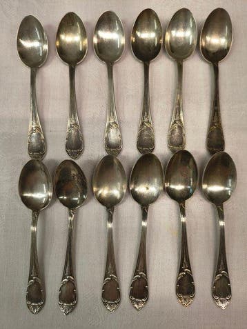 Koffielepel (12) - .800 zilver