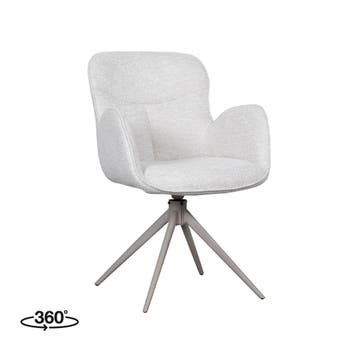 Stoel Lasse | Naturel | Canyon | Taupe Metalen Frame | 2, Verzenden, Nieuw in verpakking