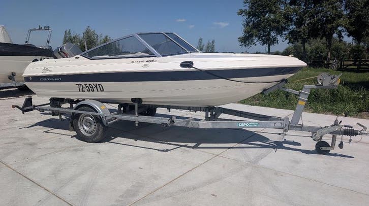 Campion Allante 485VR, Watersport en Boten, Speedboten, Buitenboordmotor, Minder dan 70 pk, Elektrische start, Benzine, tot 1.00 meter
