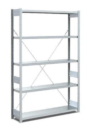 Bito legbordstelling h185x b100 x d30 cm met 5 niveaus,, Ophalen of Verzenden