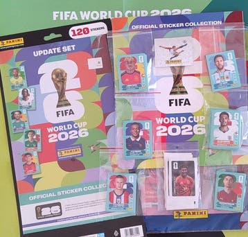 2026 Panini World Cup Stickers Originele verpakking,, Verzamelen, Nieuw