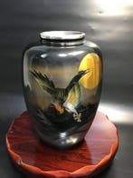 Vaas - Koper, Legering - Japan - Eagle Moon Relief (Zonder