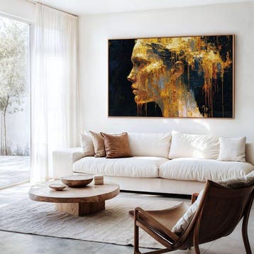 Iconica - Golden Goddess Profile - Unique 1/1 XXL (100 x 150