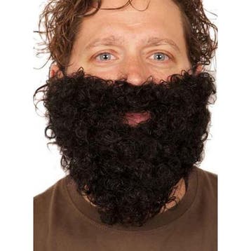 Zwarte kabouter verkleed baard - Baarden, Verzenden, Nieuw