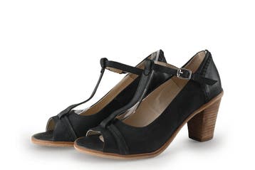Mano Pumps in maat 39 Zwart, Pumps, Verzenden, Gedragen, Mano