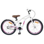 vidaXL Kinderfiets 18 Inch voor 5-7 jaar Wit, Fietsen en Brommers, Verzenden, Nieuw