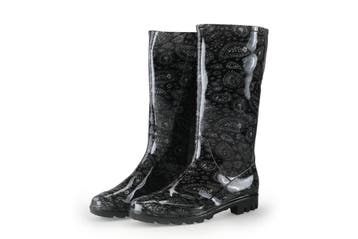 Xq Footwear Regenlaarzen in maat 39 Zwart, Xq Footwear, Verzenden, Zwart, Regenlaarzen