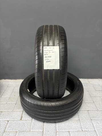 225/45/19 GOODYEAR EAGLE F1 ASS3 5MM 2 STUKS 200,- (2022), Gebruikt, Band(en), Personenwagen, Ophalen