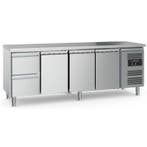 Ecofrost Koelwerkbank | 553L | 3 Deuren + 2 Laden | +2°C/+8°, Ophalen of Verzenden, Nieuw