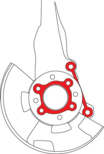 SPC Performance 09-14 Hyundai Genesis +1.25 Camber Shim, Ophalen of Verzenden, Nieuw
