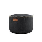 RETROit Poef Cobana Drum - Zwart, Verzenden, Nieuw