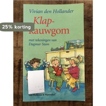 Klapkauwgom - Vivian den Hollander 9789026919848, Verzenden, Zo goed als nieuw, Vivian den Hollander