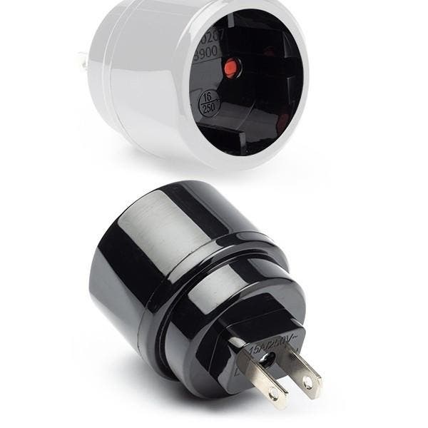 Reisstekker | Brennenstuhl | Type C naar A (Ongeaard), Caravans en Kamperen, Kampeeraccessoires, Nieuw, Verzenden