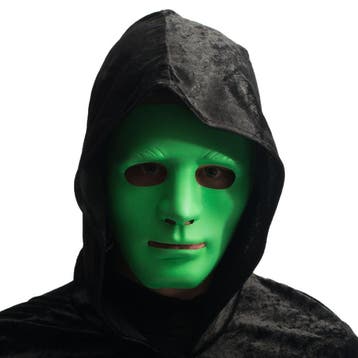 Groen Masker Anoniem PVC, Kleding | Dames, Ophalen of Verzenden, Nieuw
