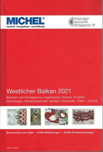 Accessoires - Michel catalogus - Westlicher Balkan 2021 - in, Gestempeld