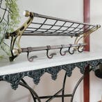 Art Deco, Barlington, Trein Wandkapstop - Kapstok - Messing