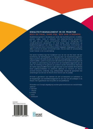 Kwaliteitsmanagement in de praktijk / Overige uitgaven, Verzenden, Zo goed als nieuw, C.D.R. de Vaal