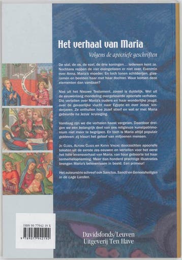 Het verhaal van Maria volgens de apocriefe geschriften, Verzenden, Zo goed als nieuw, Jo Claes