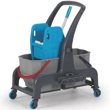 Duo Rolemmer + Wringer | ProCart | Grijs/Blauw | 25+25L |, Verzenden, Nieuw in verpakking