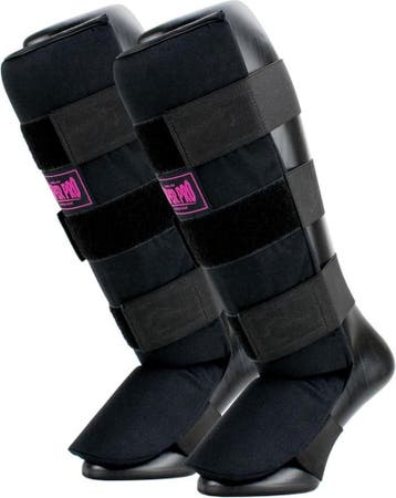 Super Pro Combat Gear Scheenbeschermer Savior Zwart/Roze, Ophalen of Verzenden, Zo goed als nieuw