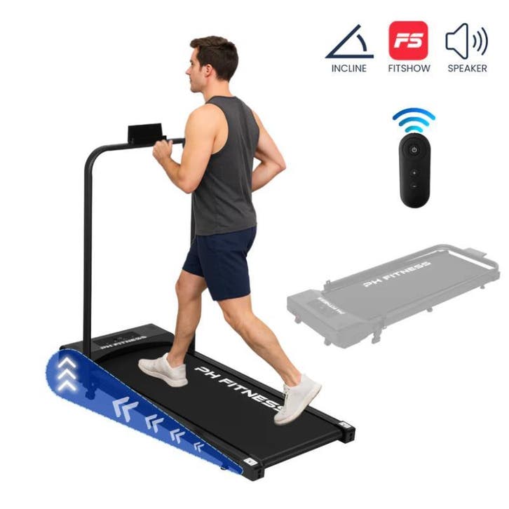 PHF A1F | Loopband Inklapbaar met Helling | Nu 27% Korting, Sport en Fitness, Fitnessapparatuur, Benen, Nieuw, Overige materialen