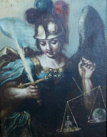 Italiaanse school (XVIII) - LArcangelo Michele