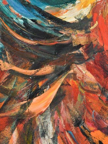Hasan Djaafar (1919-1995) - Sabung Ayam (Cockfighting)