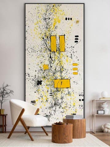Laura Pinchete - Doble parch en amarillo