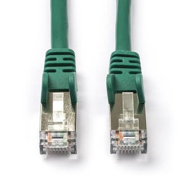 Netwerkkabel | Cat5e SF/UTP | 1.5 meter (Groen), Verzenden, Nieuw